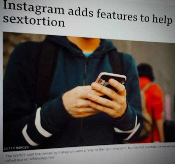 Instagram adds features to help stop sextortion