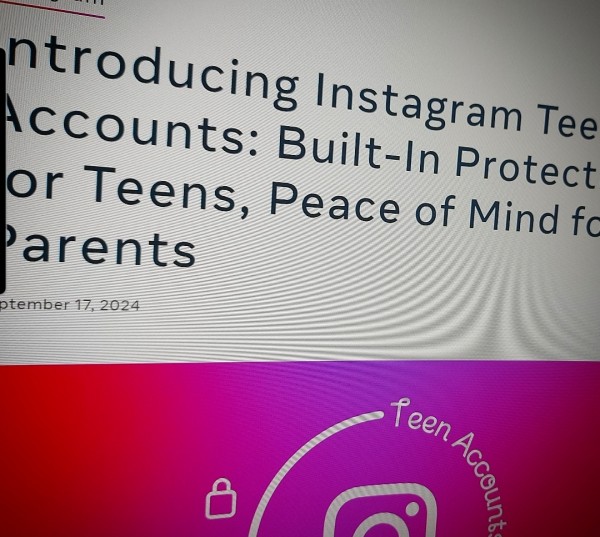 Introducing Instagram Teen Accounts: Built-In Protections for Teens.