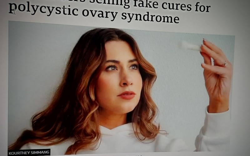 Influencers selling fake cures for polycystic ovary syndrome