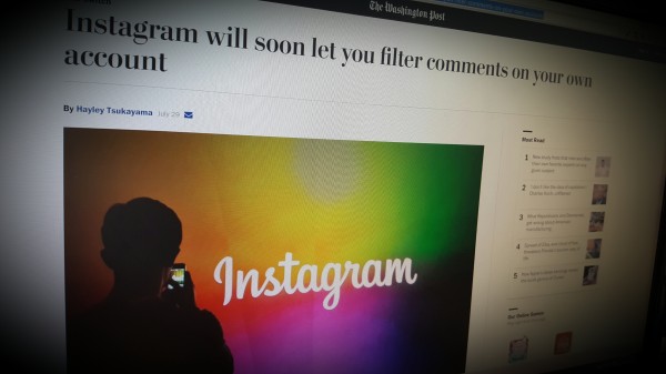 Instagram will soon let you filter comments on your own account