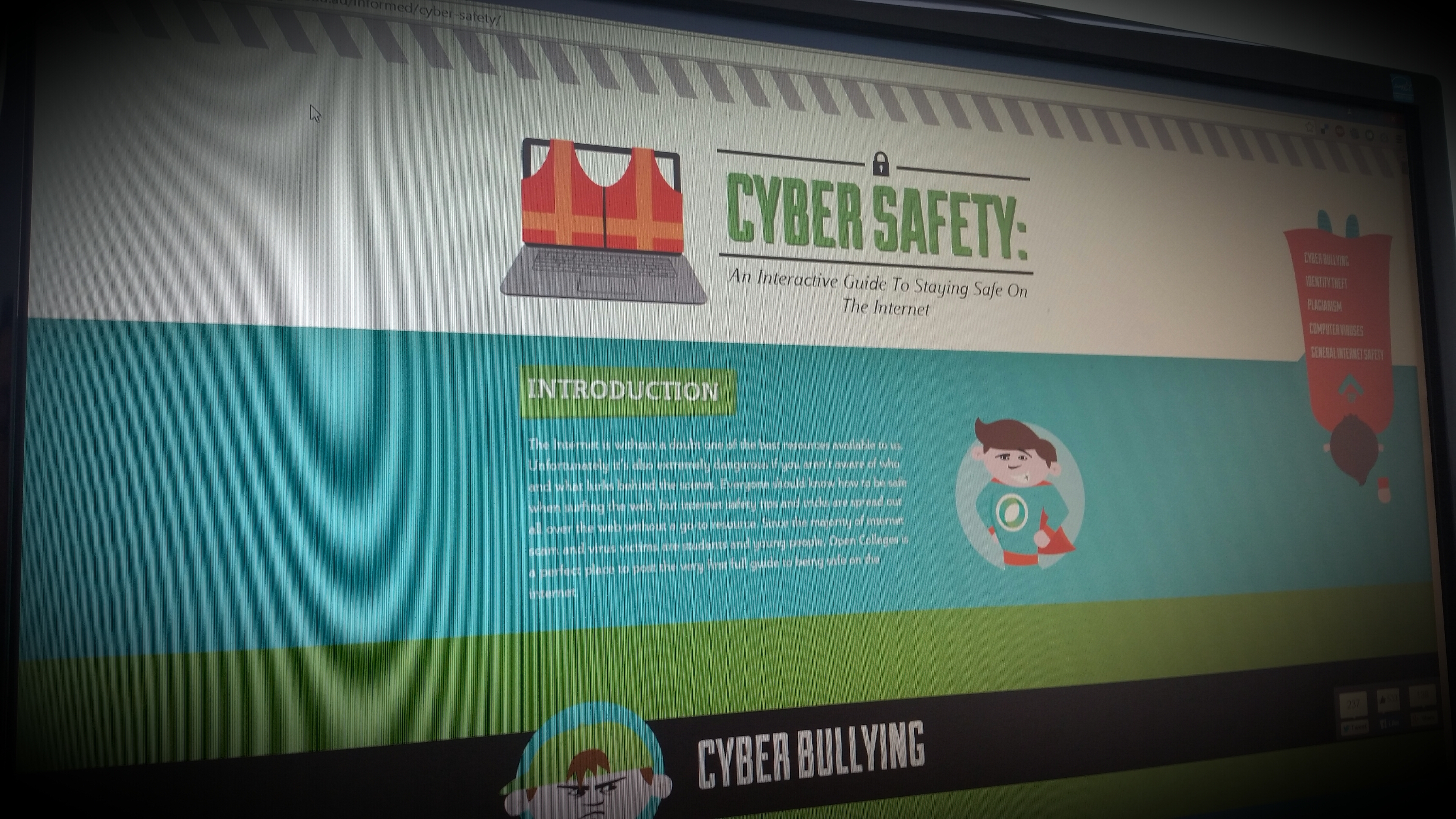 An Interactive Guide To Staying Safe On The Internet - Simfin | Esafety ...