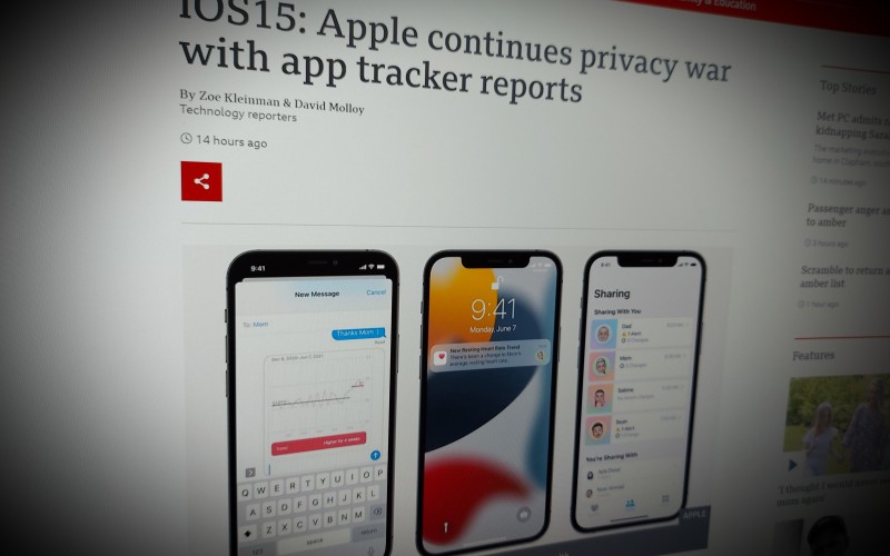 iOS15: Apple continues privacy war with app tracker reports