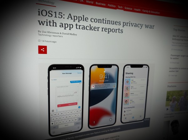 iOS15: Apple continues privacy war with app tracker reports