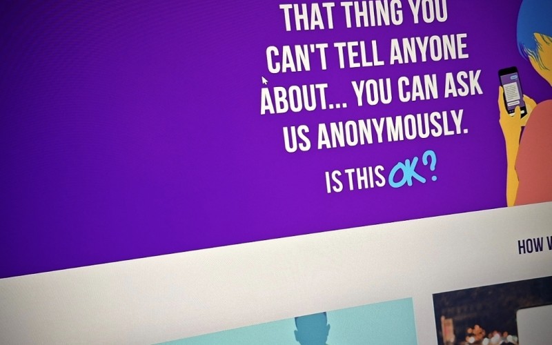 Is This Ok? -  anonymous support for young people