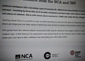 Stopping AI Child Sexual Abuse Imagery: Advice for Parents and Carers