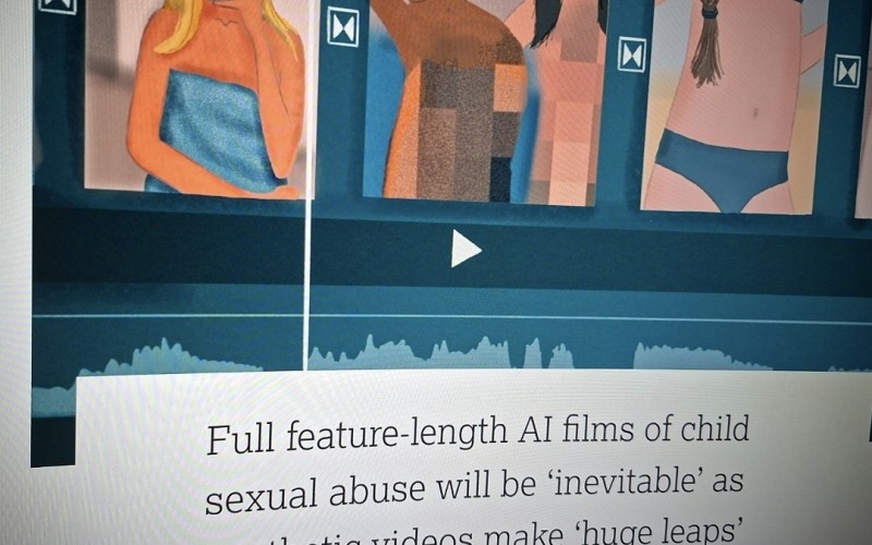 “feature-length” AI films of child sexual abuse may now be “inevitable” unless urgent action is taken