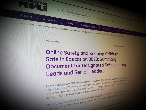 Online Safety and Keeping Children Safe in Education 2020: Summary Document 