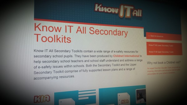 KnowITall - eSafety for Secondary Schools