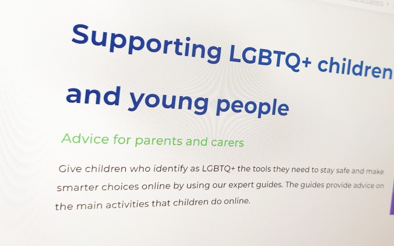 Supporting LGBTQ+ children and young people