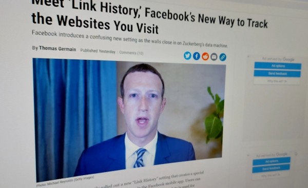 ‘Link History,’ Facebook’s New Way to Track the Websites You Visit