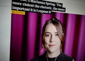 The BBC’s Marianna Spring: ‘The more violent the rhetoric, the more important it is I expose it’