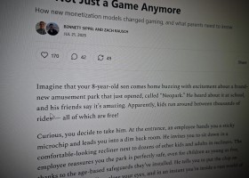 It’s Not Just a Game Anymore