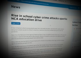 Rise in school cyber crime attacks sparks National Crime Agency education drive