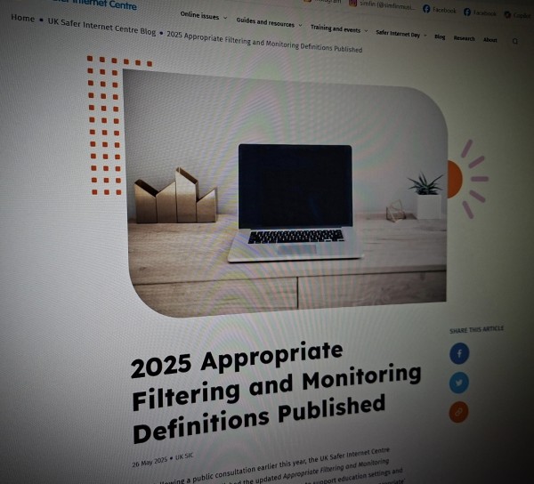 2025 Appropriate Filtering and Monitoring Definitions Published