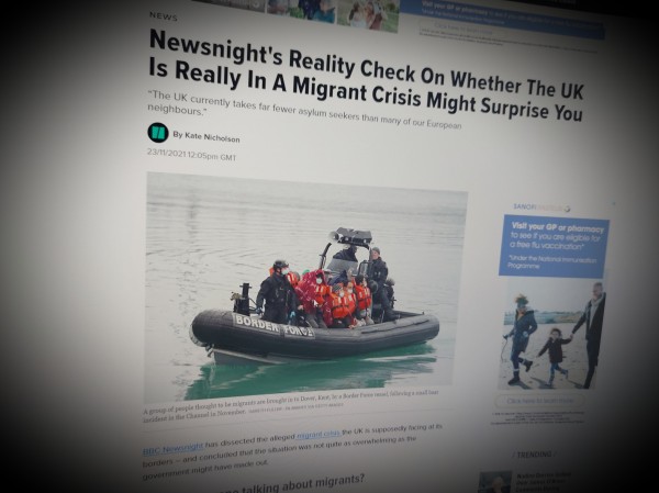 Newsnight's Reality Check On Whether The UK Is Really In A Migrant Crisis Might Surprise You