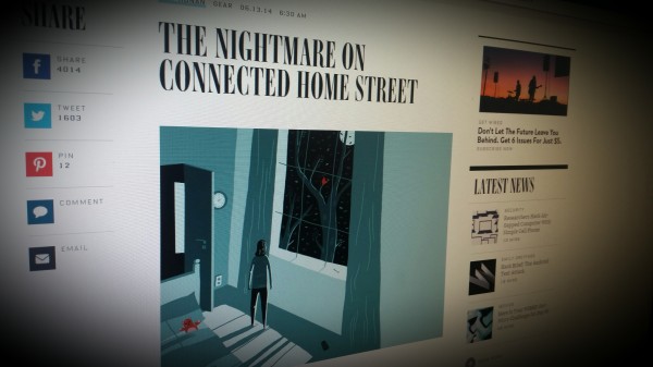The Nightmare on Connected Home Street