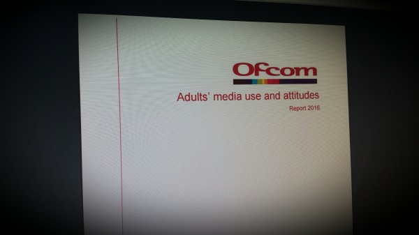 Ofcom's Adults Media Use and Attitudes Report 2016