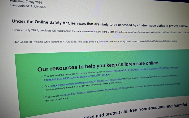 Ofcom's Quick guide to Protection of Children Codes