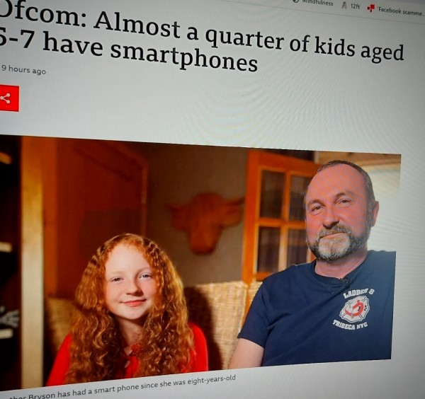 Ofcom: Almost a quarter of kids aged 5-7 have smartphones