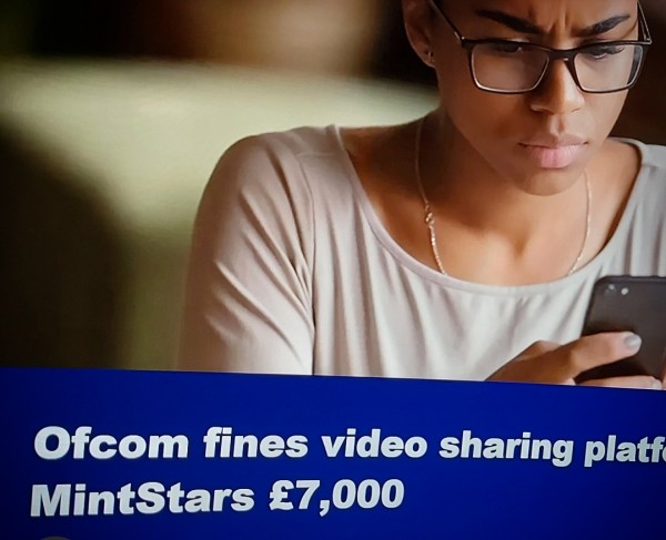 Ofcom fines video sharing platform MintStars £7,000