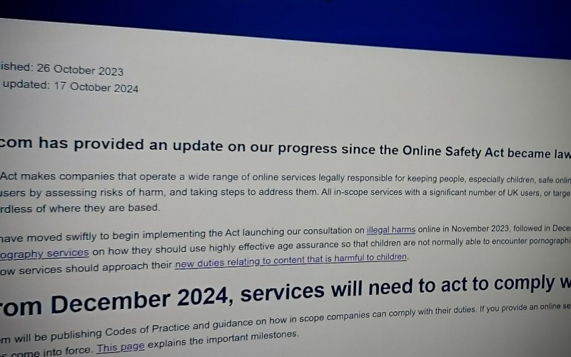 Ofcom's approach to implementing the Online Safety Act