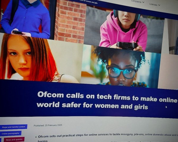 Ofcom calls on tech firms to make online world safer for women and girls