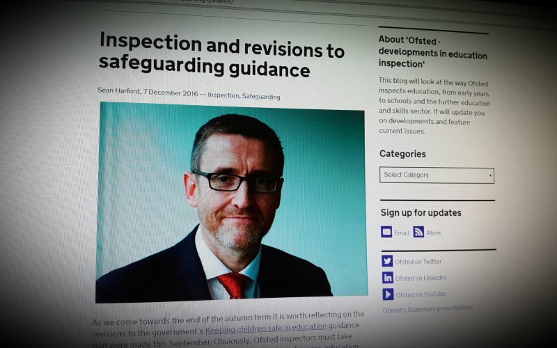 Inspection and revisions to safeguarding guidance
