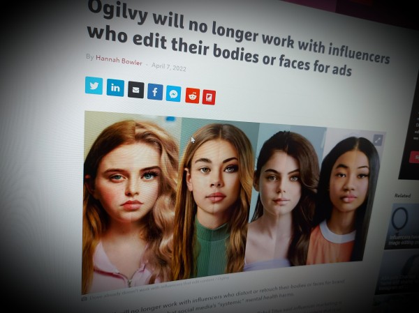 Ogilvy will no longer work with influencers who edit their bodies or faces for ads