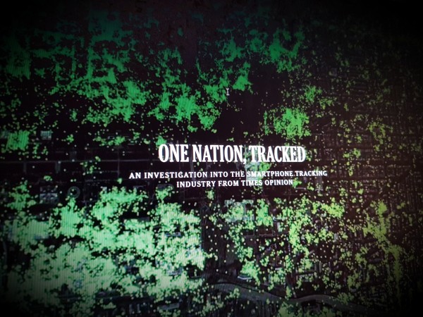 ONE NATION, TRACKED AN INVESTIGATION INTO THE SMARTPHONE TRACKING INDUSTRY 