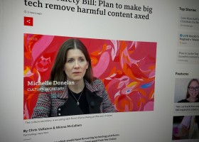 Online Safety Bill: Plan to make big tech remove harmful content axed