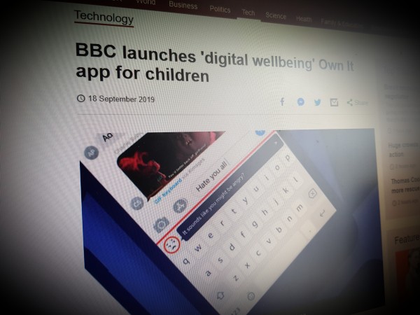 BBC launches 'digital wellbeing' Own It app for children
