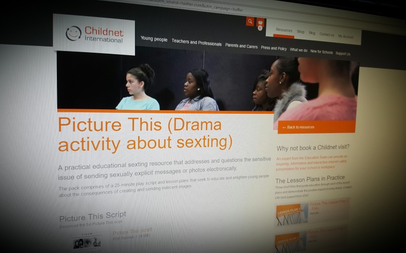 Picture This (Drama activity about sexting)