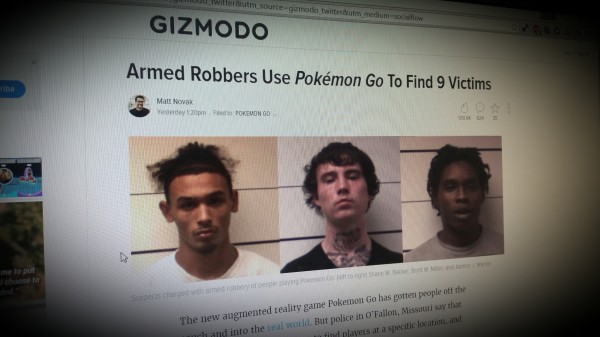  Armed Robbers Use Pokémon Go To Find 9 Victims
