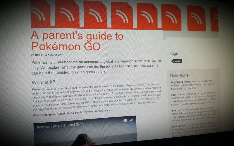A parent's guide to Pokémon GO
