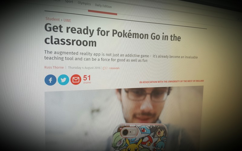 Get ready for Pokémon Go in the classroom