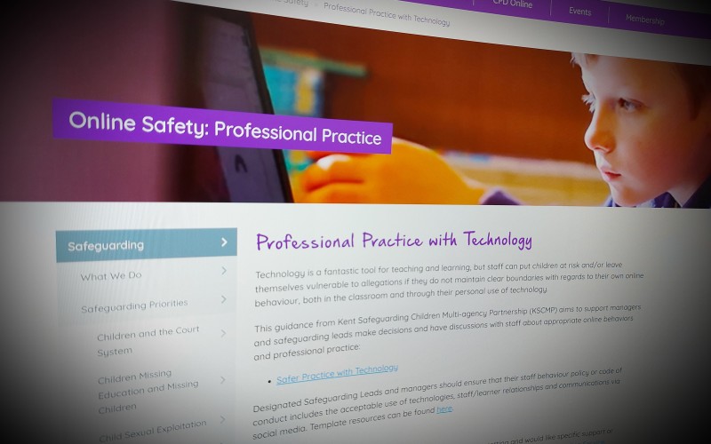 Online Safety: Professional Practice