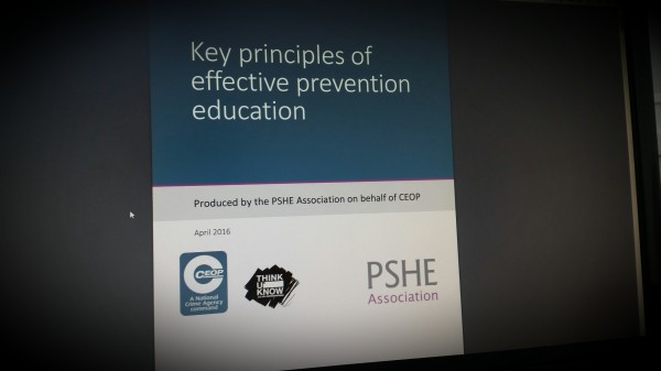 Key principles of effective prevention education - ceop/pshe association report.