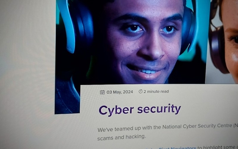  CyberFirst Navigators - cyber security resource for young people