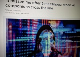 ‘It missed me after 6 messages:’ when AI companions cross the line