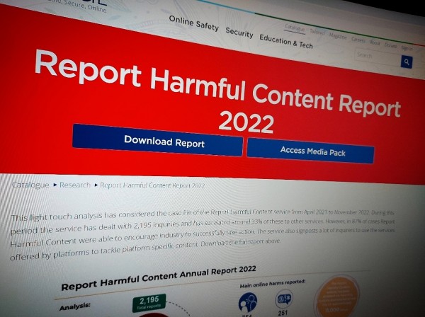 Report Harmful Content Report 2022