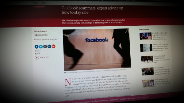 Facebook scammers: expert advice on how to stay safe