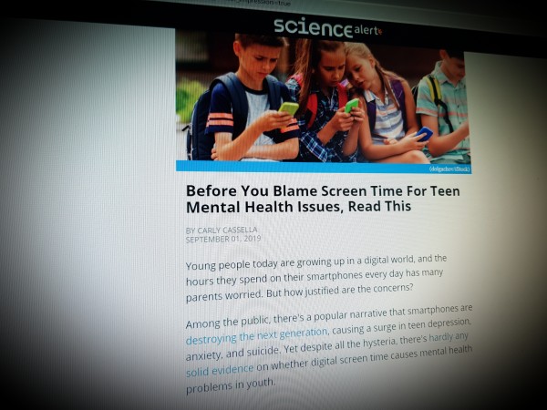 Before You Blame Screen Time For Teen Mental Health Issues, Read This