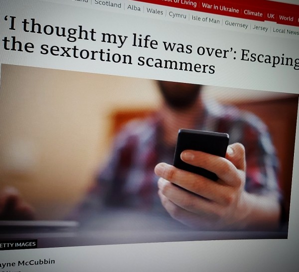 ‘I thought my life was over’: Escaping the sextortion scammers