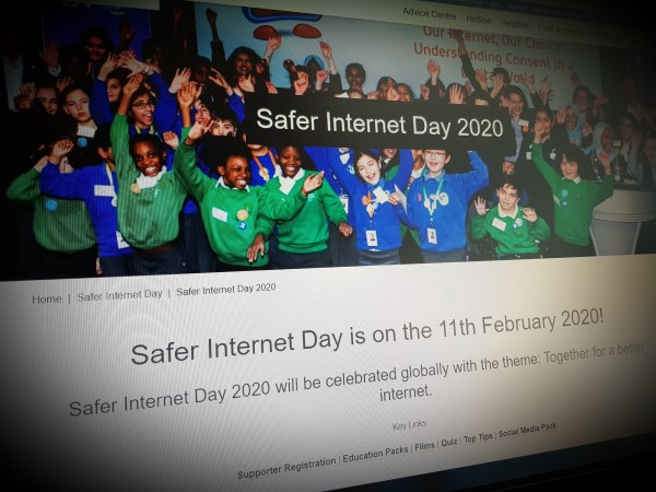 Safer Internet Day is on the 11th February 2020