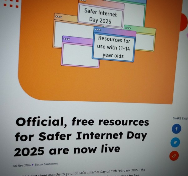 Official Free Safer Internet Day Resources 2025