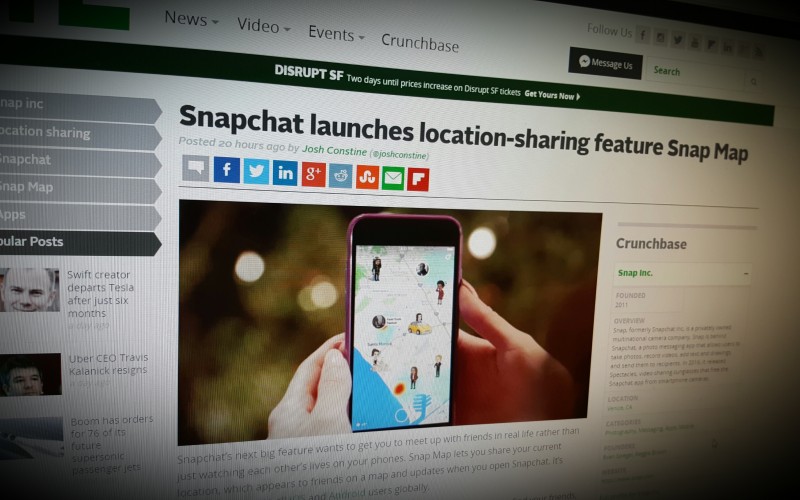 Snapchat launches location-sharing feature Snap Map