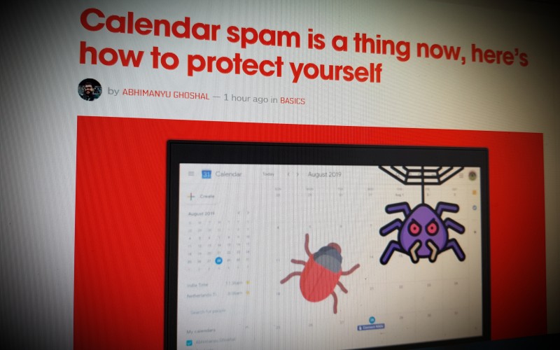 Calendar spam is a thing now, here’s how to protect yourself