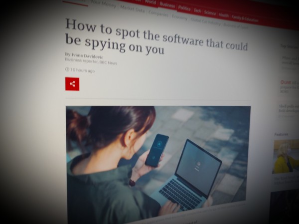 How to spot the software that could be spying on you