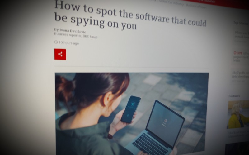 How to spot the software that could be spying on you