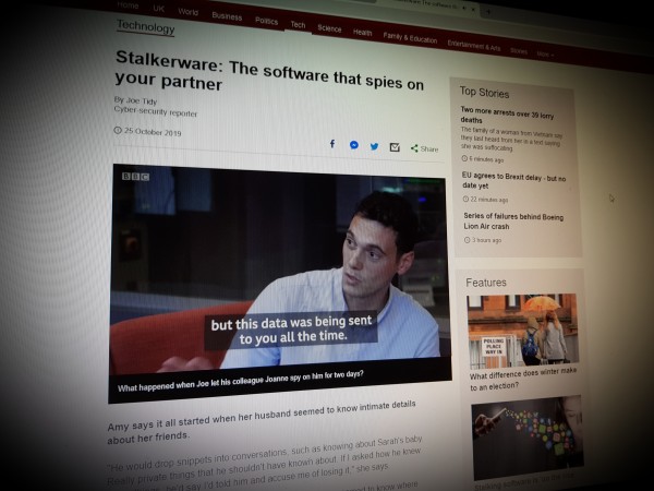 Stalkerware: The software that spies on your partner